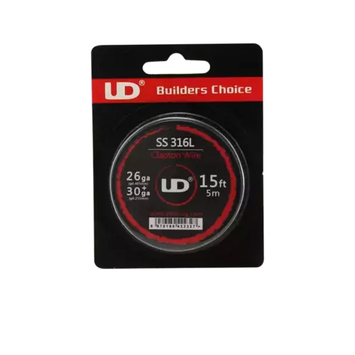 UD Clapton Roestvrij staal (SS316L) 5 meter